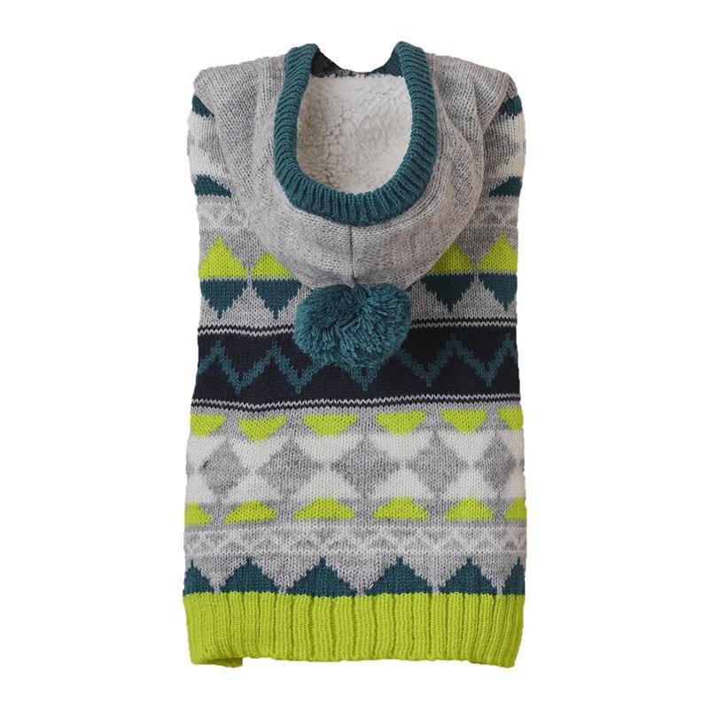 Haustierpullover mit Rautenmuster – Bild 3 | LuxeStyle
