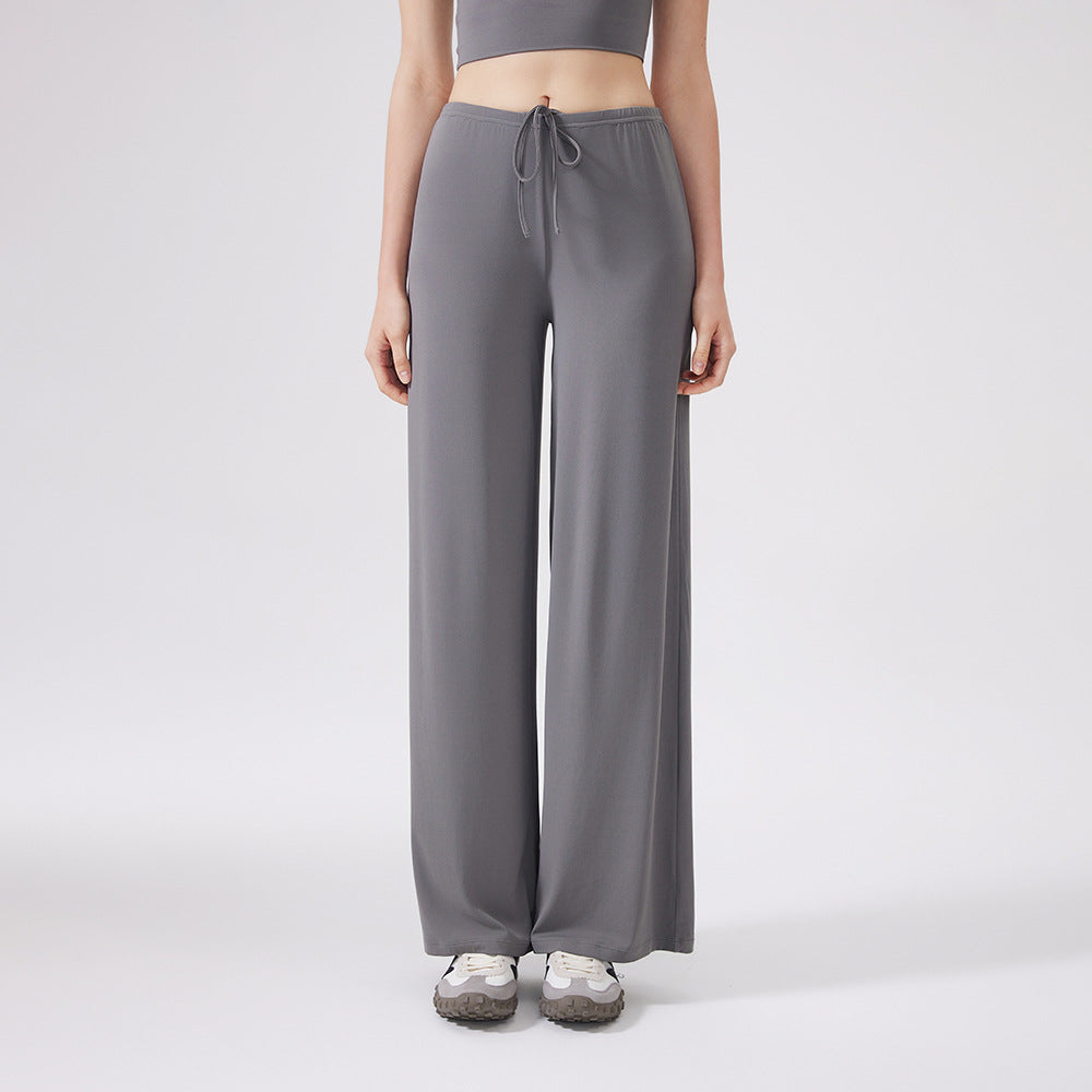 Outdoor Running Yoga Pants mit geradem Bein
