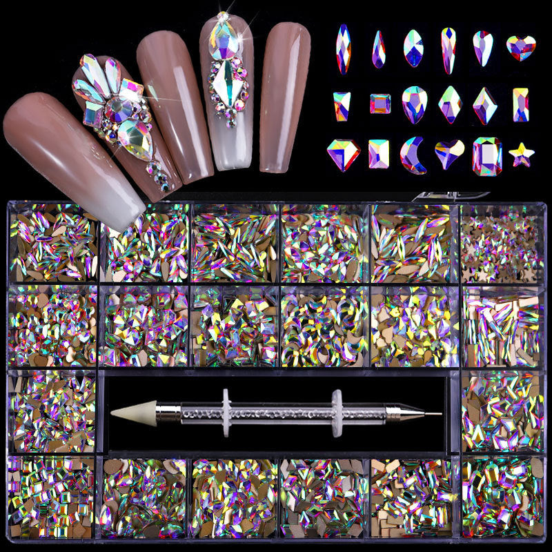 21-Gitter-Box mit Nageldiamanten – Bild 7 | LuxeStyle