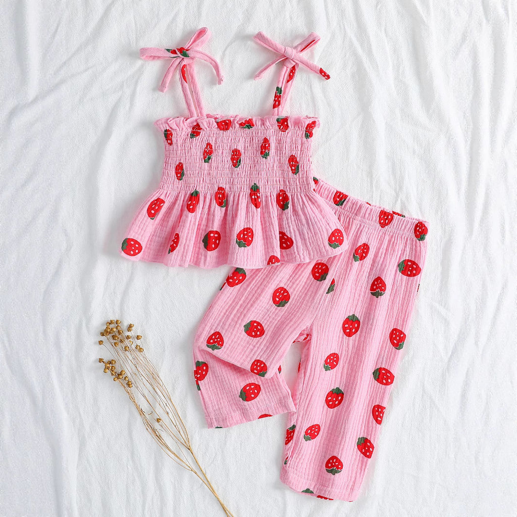 Zweiteiliges Set mit Camisole und Hose – Bild 6 | LuxeStyle