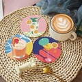 DIY-Diamant-Mal-Untertasse mit Halterung