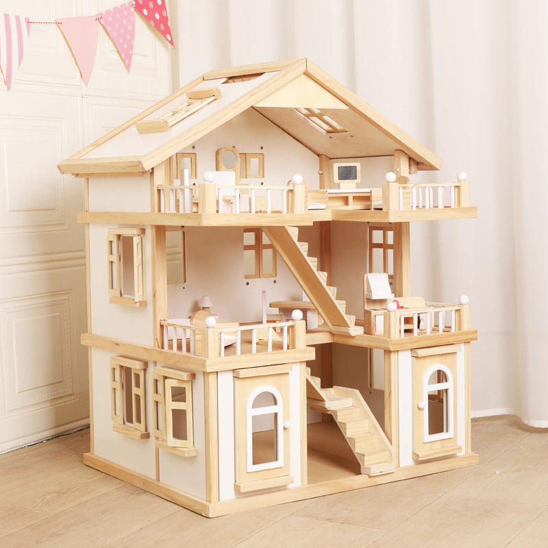 Hölzernes Kinder-Spielhaus | LuxeStyle