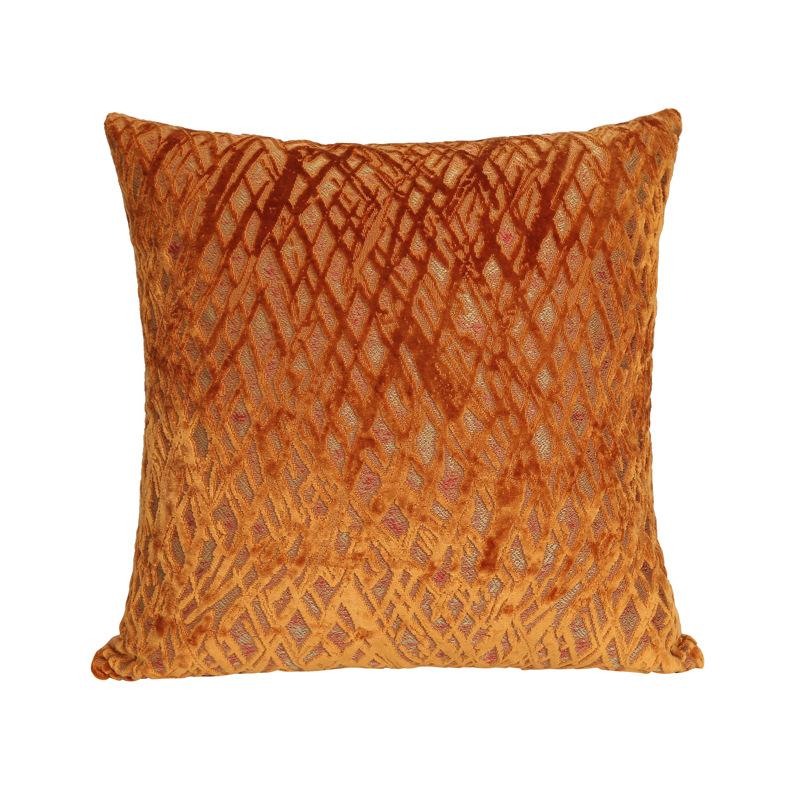 Jacquard Kissenbezug mit Stickerei