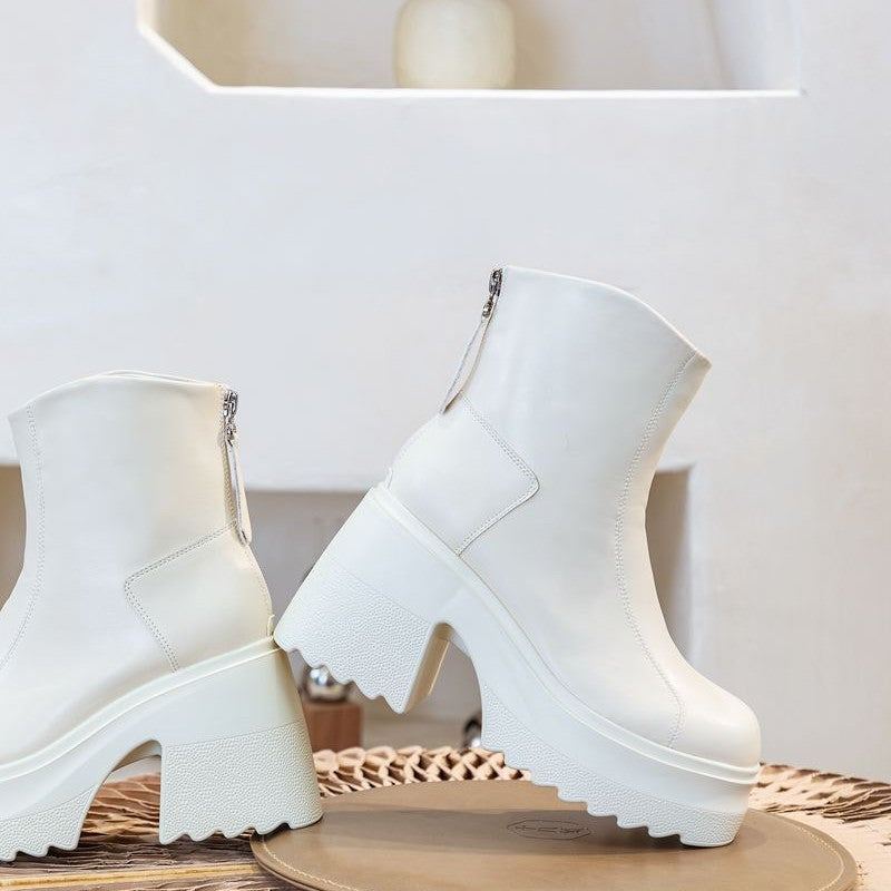 Ankle Boots mit 10 cm Plattform‑Absatz – Bild 3 | LuxeStyle