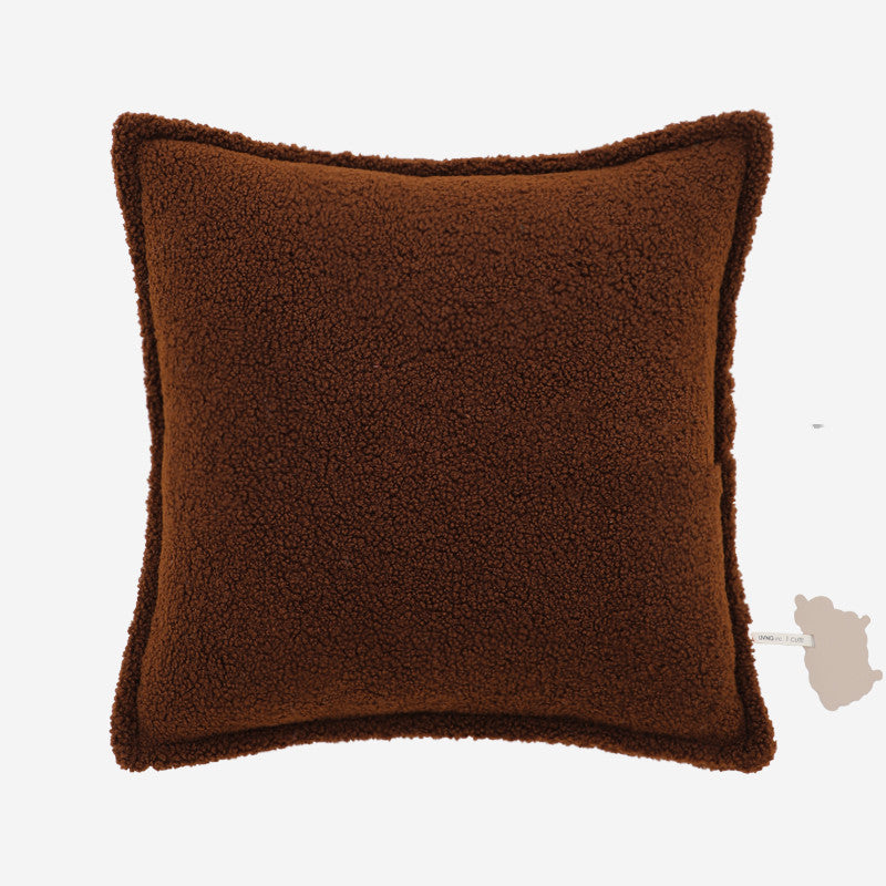 Lammplüsch-Kissen für Herbst/Winter | LuxeStyle