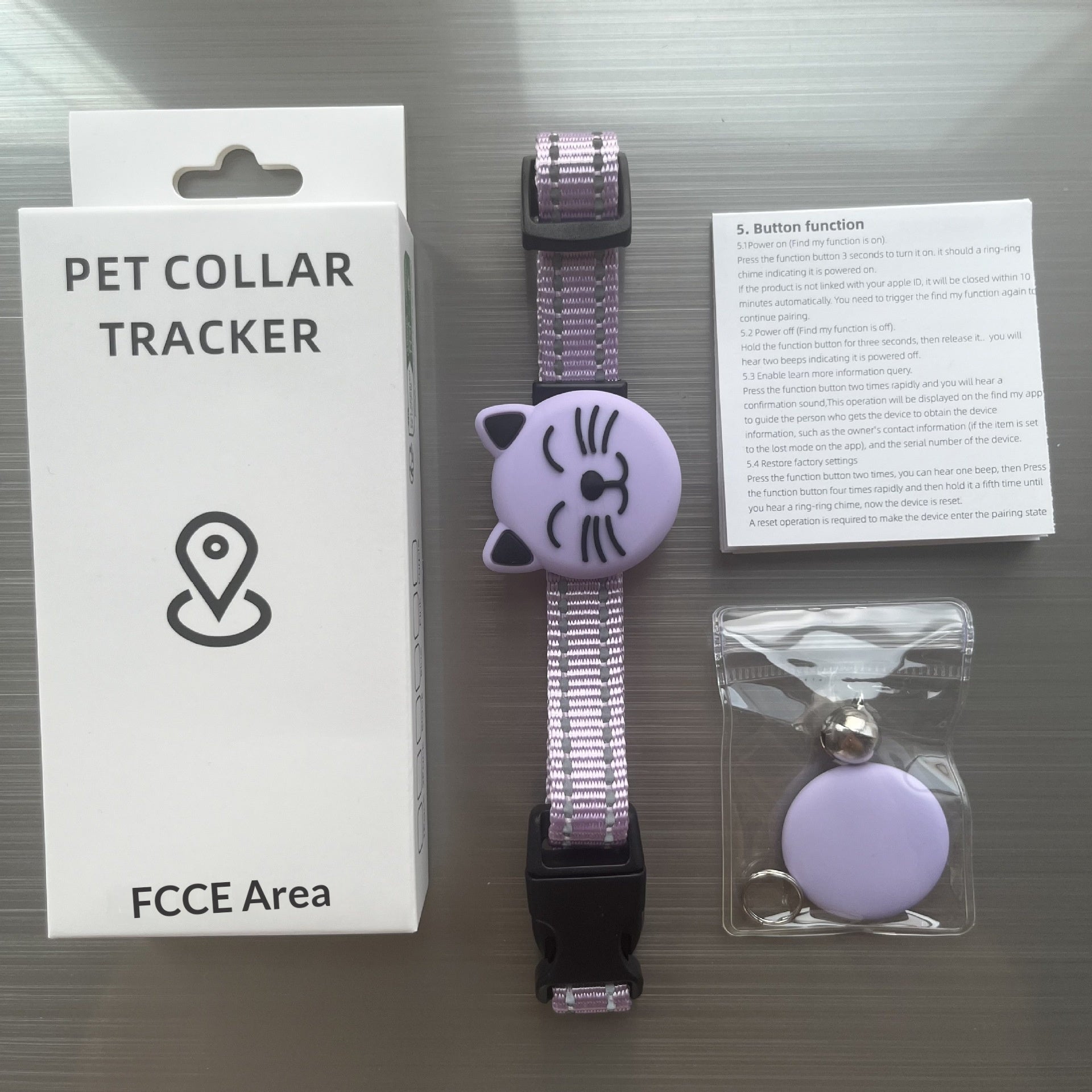 Smart GPS Tracker Halsband für Katzen