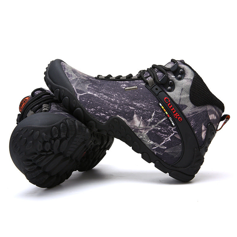 Tarnfarben Outdoor-Stiefel für Herren – Bild 4 | LuxeStyle