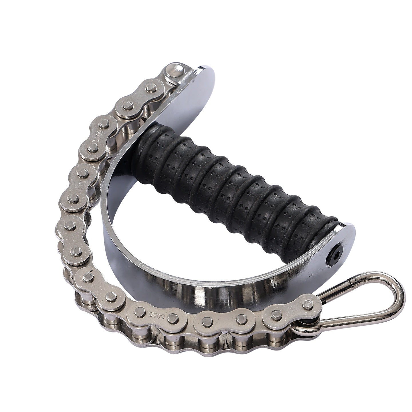 Armmuskulatur-Trainingsband mit Edelstahlkette und Gurt
