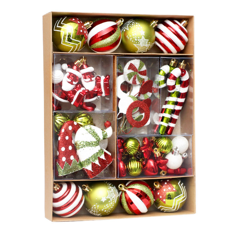 Weihnachtspendants in 5 Farben – 50 Stück | LuxeStyle