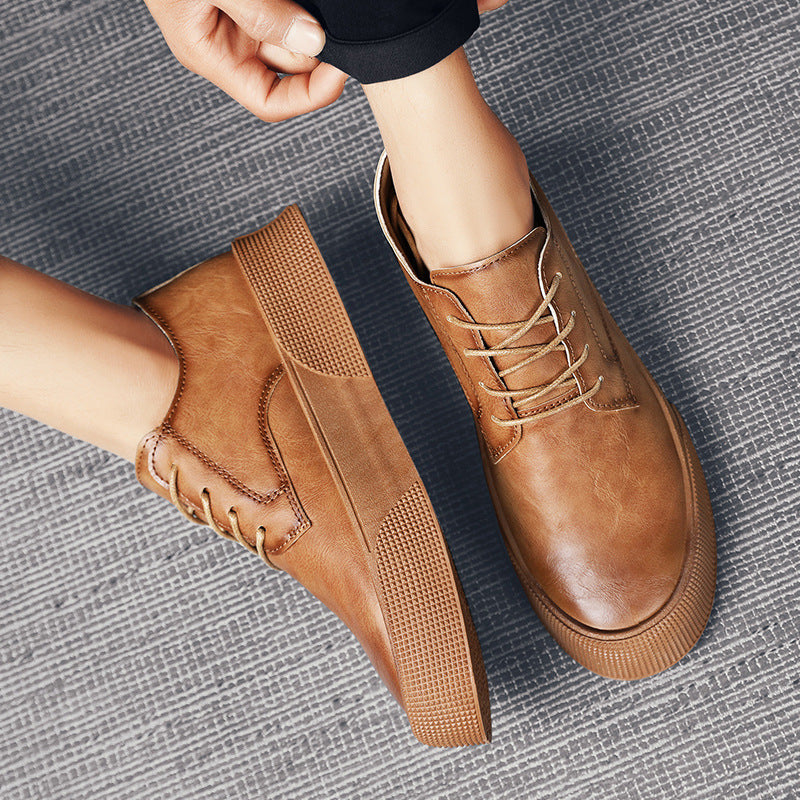Retro Plateau-Sneaker für Herren