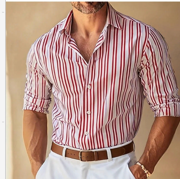 Casual Slim-fit Hemd – Bild 3 | LuxeStyle