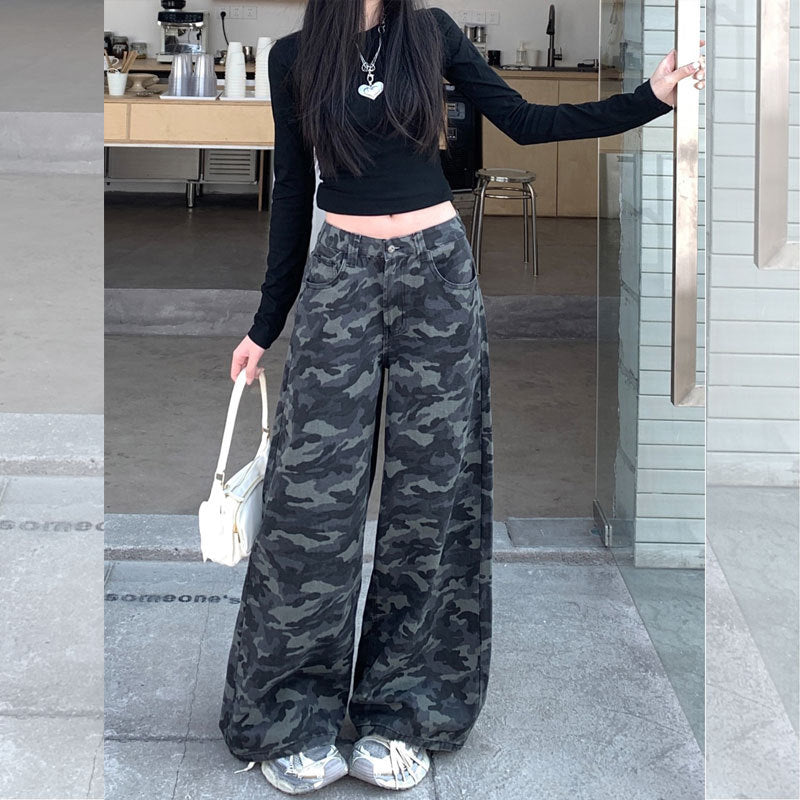 Herrenlose, gerade geschnittene Lange Hose