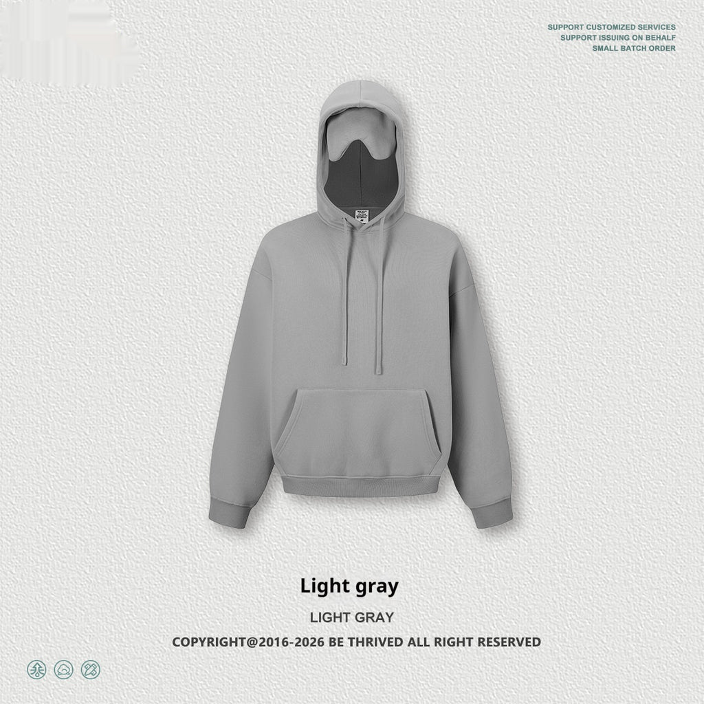 Streetwear Hoodie mit Herz-Augenmaske