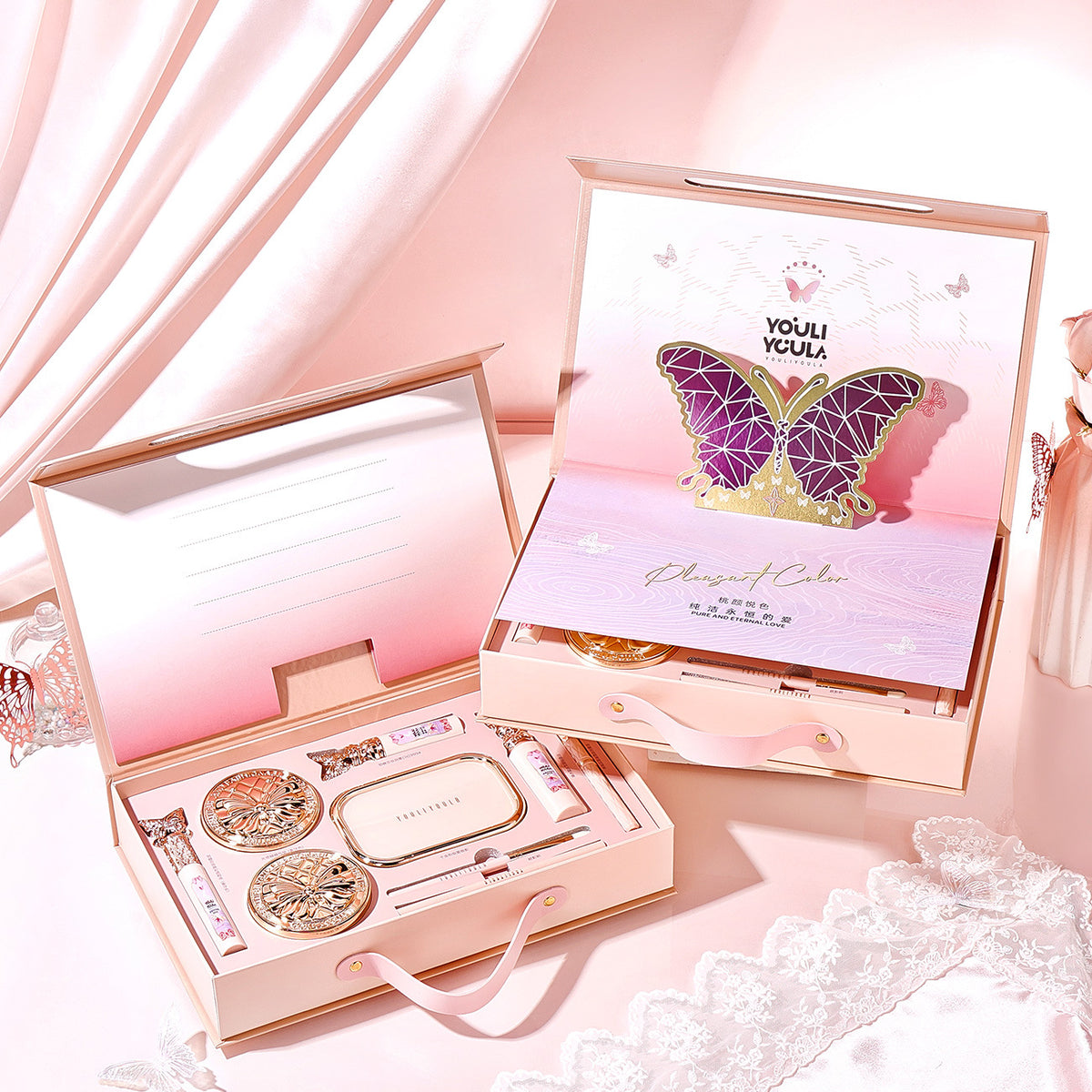 Peach-Toned Makeup-Set für festliche Looks – Bild 3 | LuxeStyle