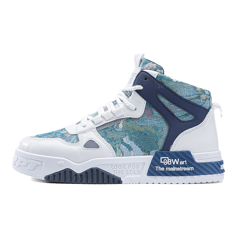 High Top Sneaker mit rutschfester Sohle – Bild 3 | LuxeStyle