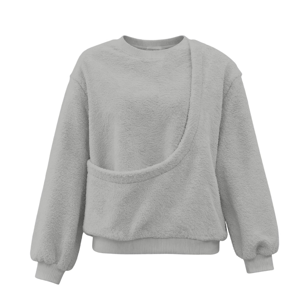 Kuscheliger Flanell-Pullover für Damen – Ansicht 5