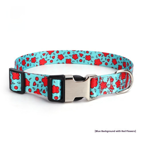 Tierhalsband mit Muster