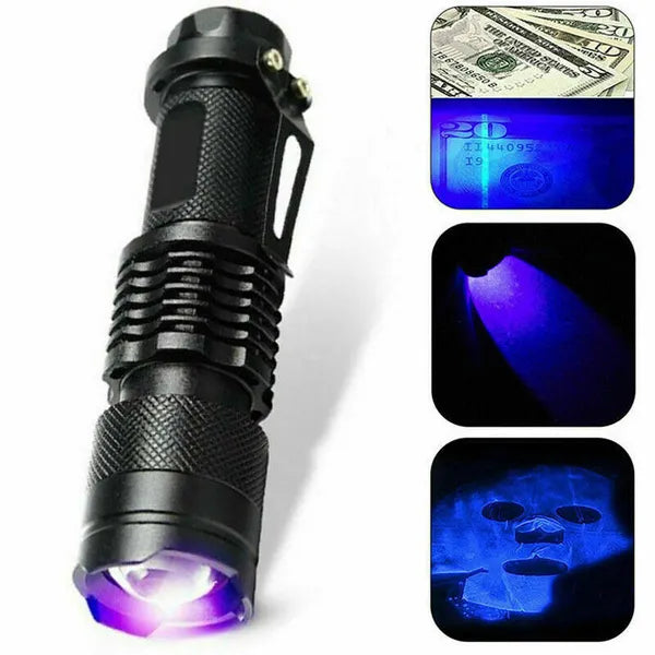 3-Modi UV-LED-Taschenlampe