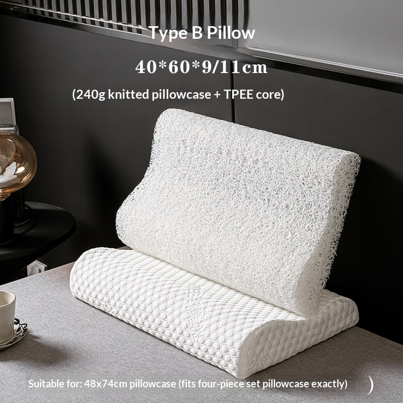 TPEE-Faserkissen mit Nackenstütze – Bild 8 | LuxeStyle