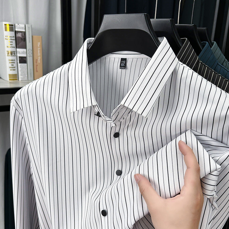 Gestreiftes Hemd für Herren – Bild 7 | LuxeStyle