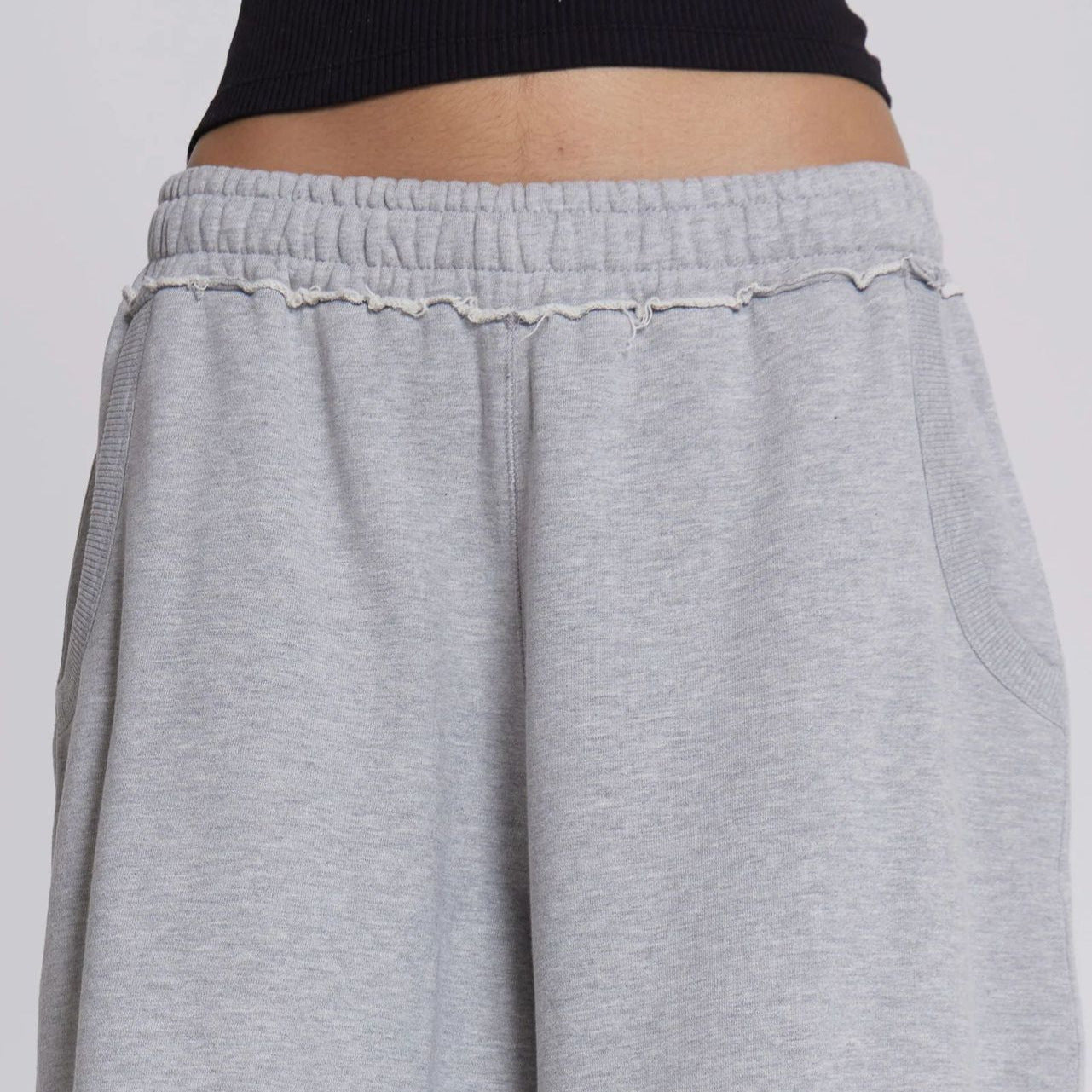 Freizeit-Shorts im Retro-Stil mit Fransen