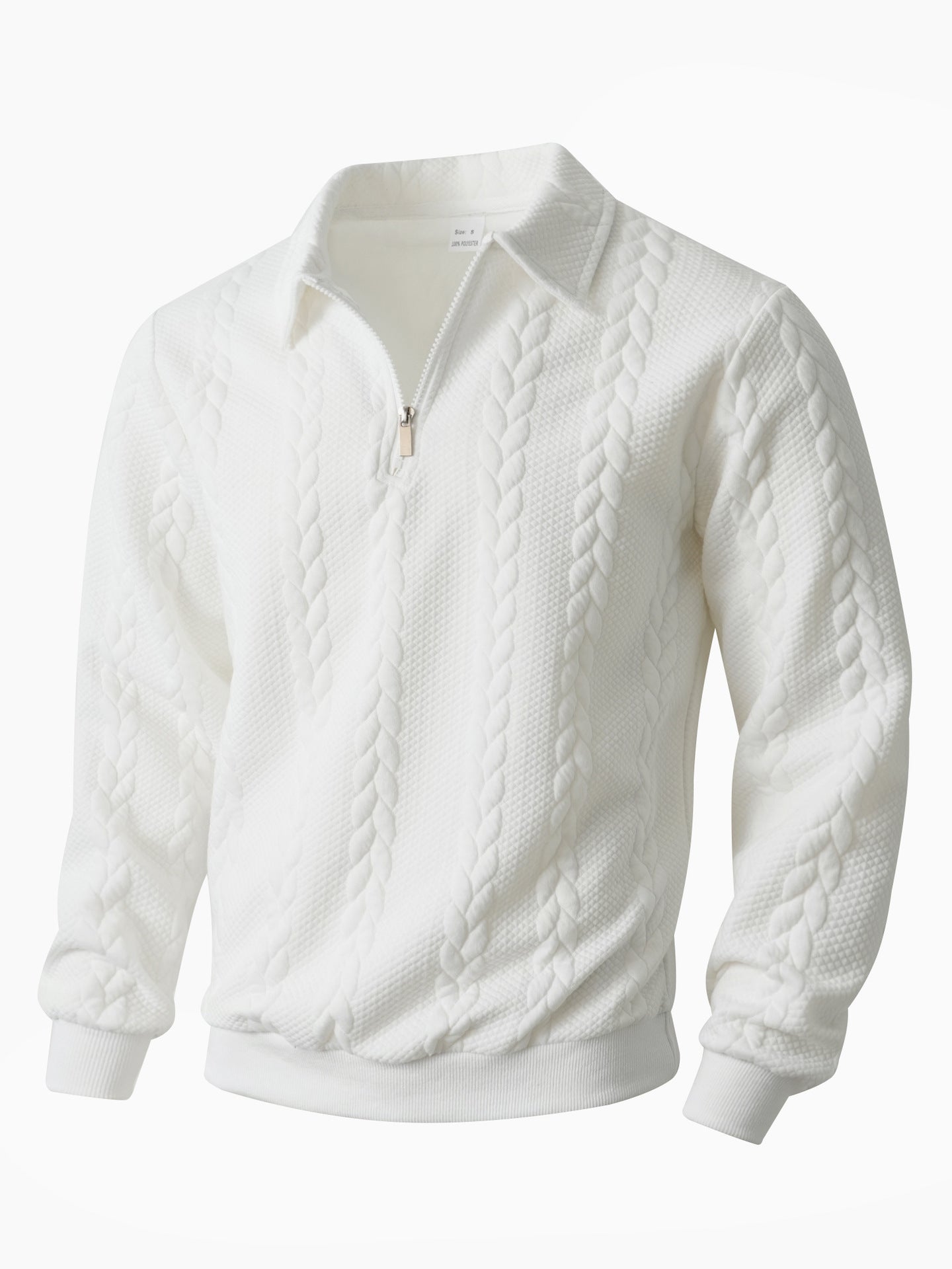 Herren Sport Hoodie mit Half-Zip