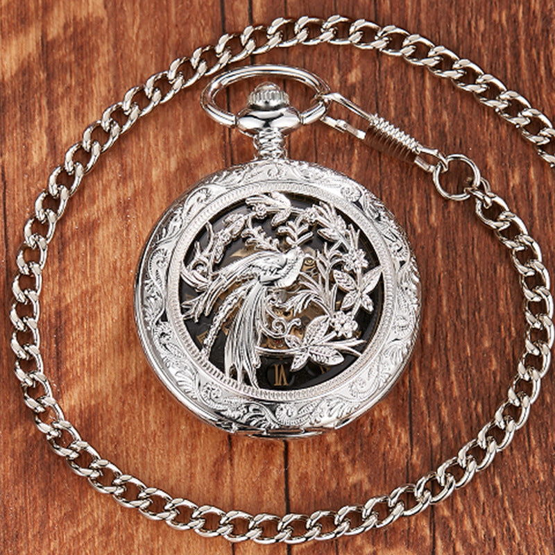 Mechanische Taschenuhr im Antik-Stil – Ansicht 8