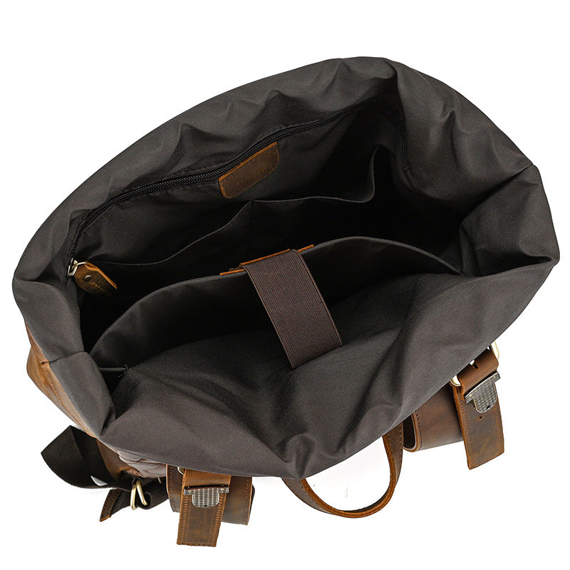 Lederrucksack mit Laptopfach – Bild 6 | LuxeStyle