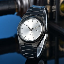 Elegante Herrenquarzuhren mit Stahlband