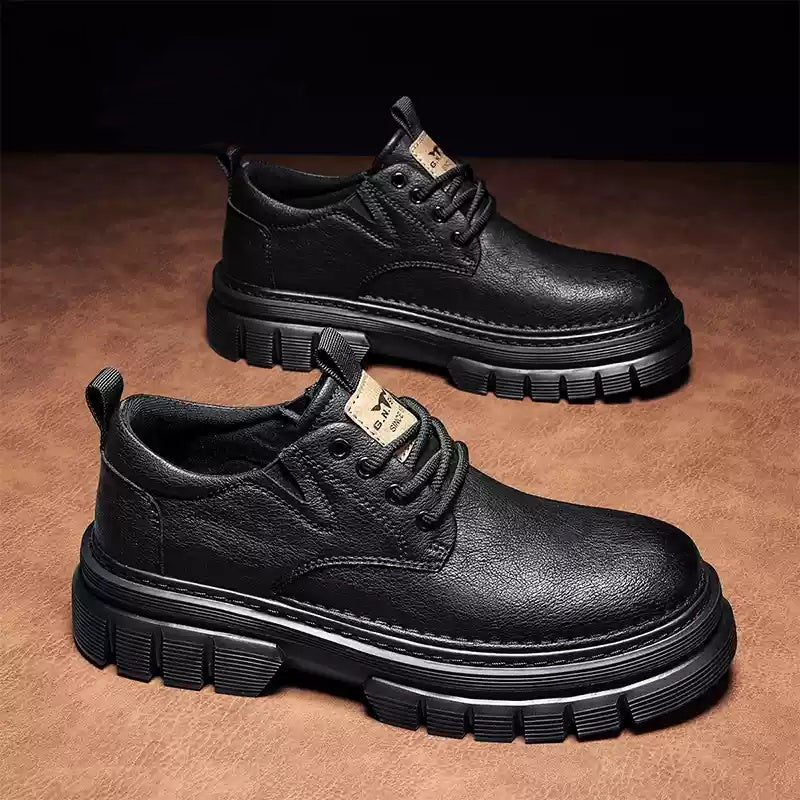 Lässige Leder-Halbschuhe für Herren – Bild 4 | LuxeStyle