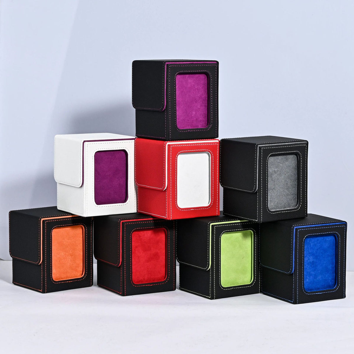 Farbige Kartenbox mit Sichtfenster – Bild 5 | LuxeStyle
