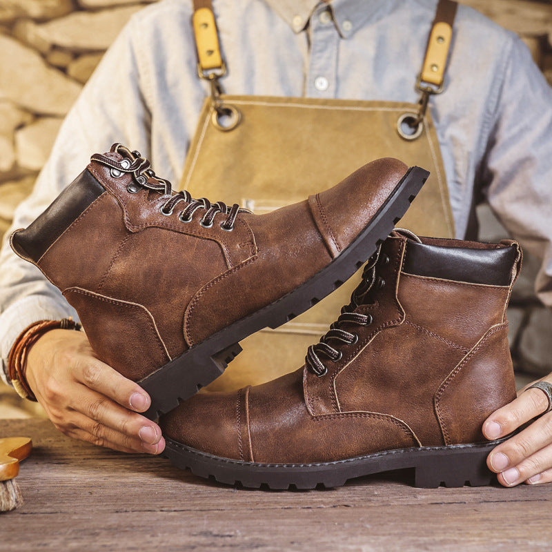 Modische hohe Arbeitsstiefel – Bild 8 | LuxeStyle