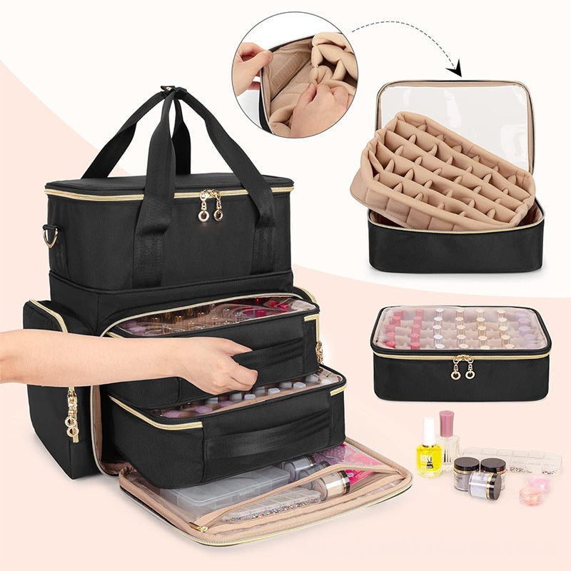 Doppellagiger Nagellack Organizer