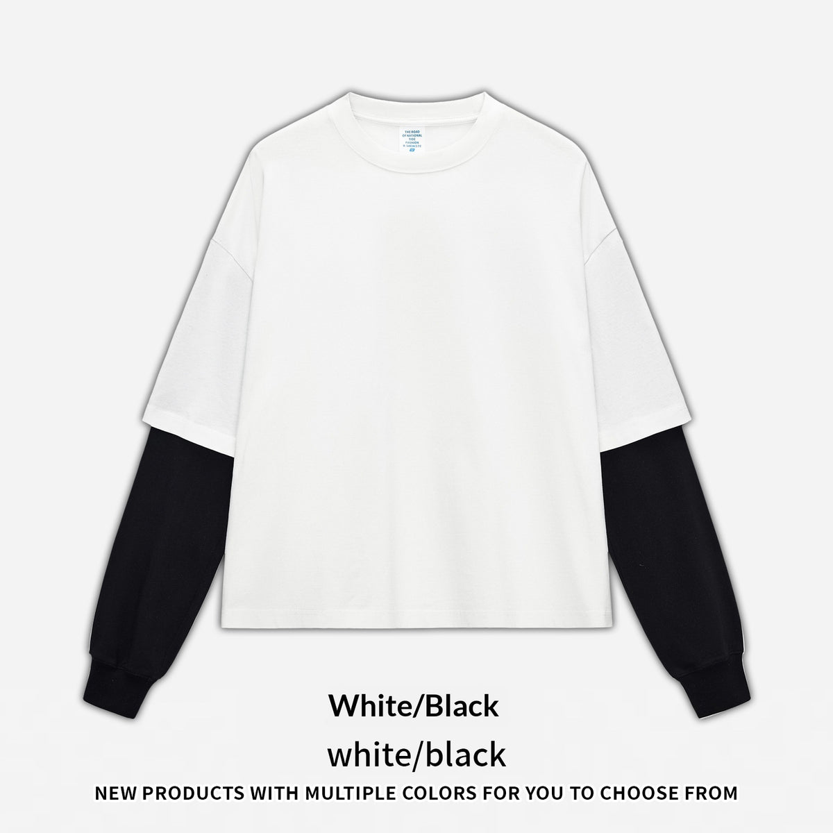 Zweifarbiger Baumwoll-Pullover für Herren – Bild 5 | LuxeStyle