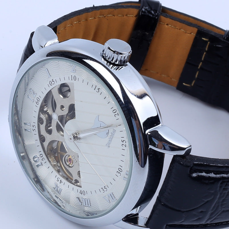 Herren-Armbanduhr mit Leuchtzifferblatt