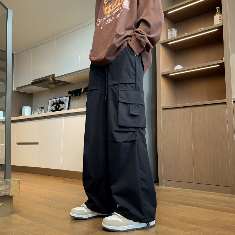 Lockere Hongkong-Style Gerade Chinos