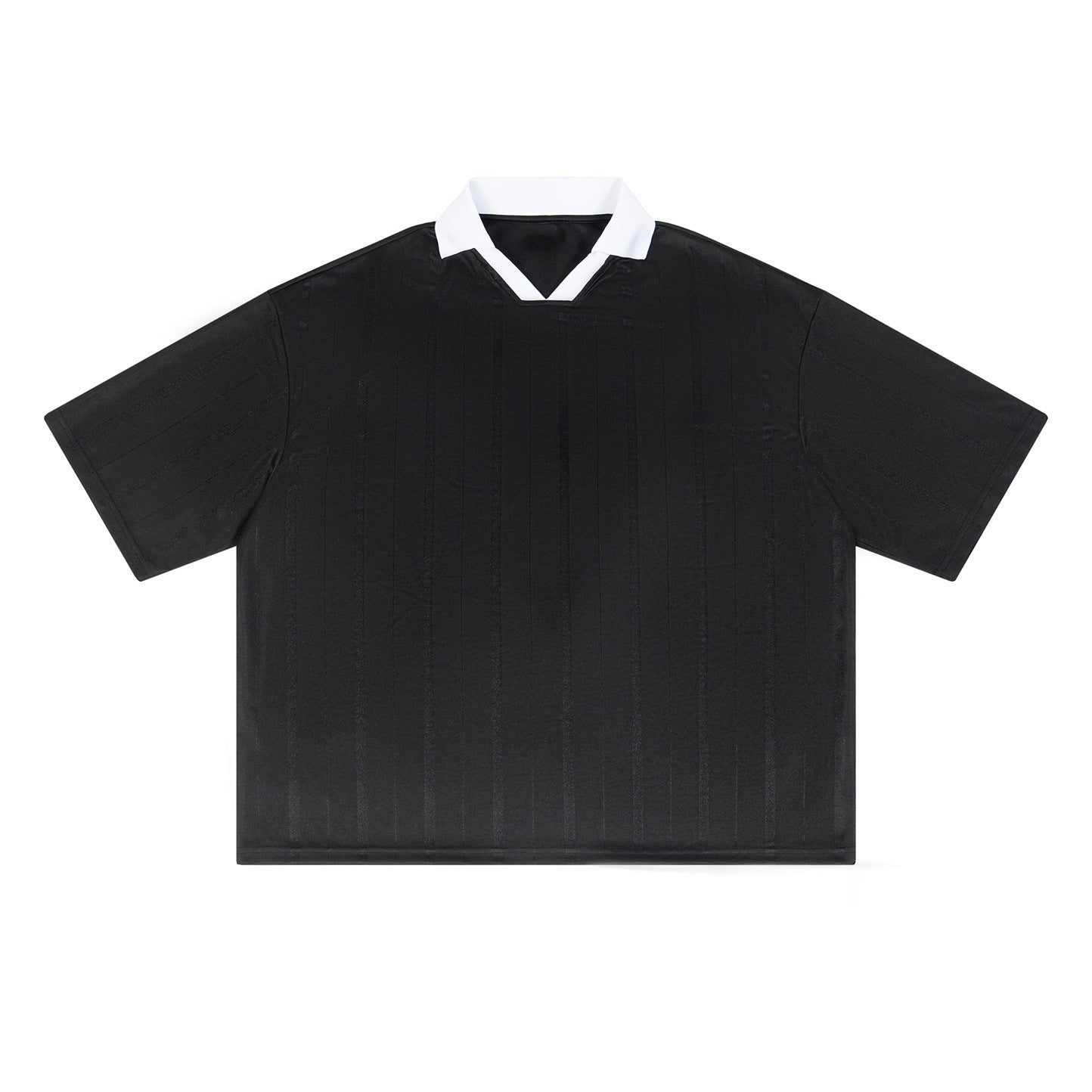 Kontrast-Kragen Sport Top