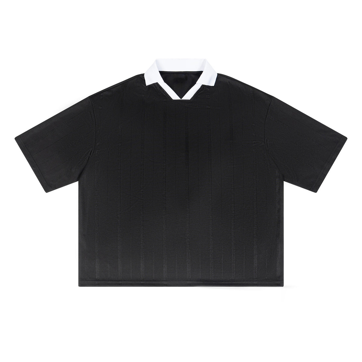 Kontrast-Kragen Sport Top