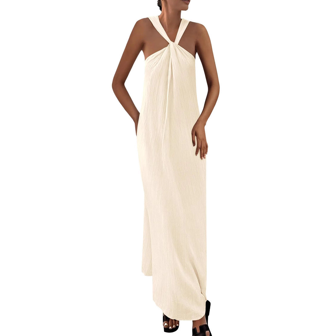 Strandkleid «Playa» – Halter mit Schnür-Detail