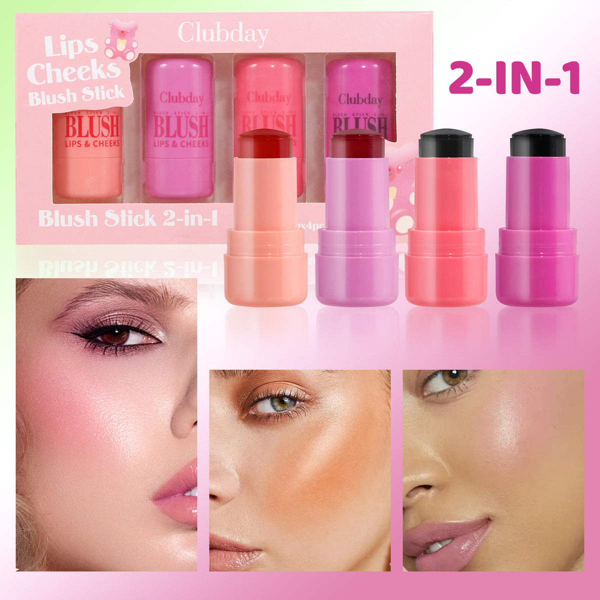 Jelly Blush Set – Mattierende Feuchtigkeit | LuxeStyle