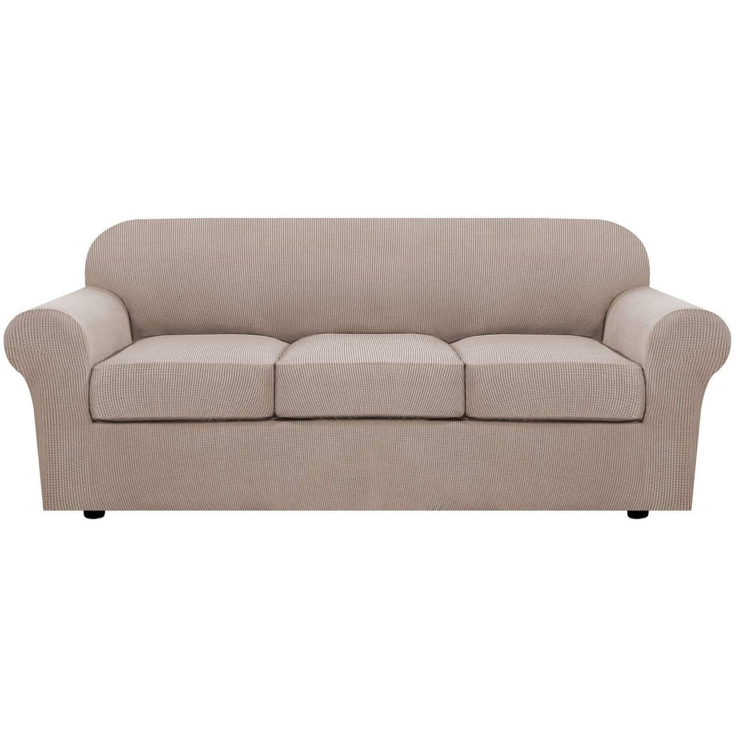 Sofaüberzug aus Maisvlies, einfarbig, rutschfest
