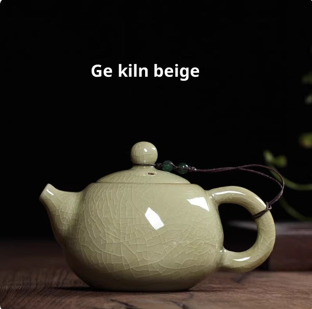 Celadon Ge Kiln Teekanne mit Eisriss-Glasur – Bild 3 | LuxeStyle
