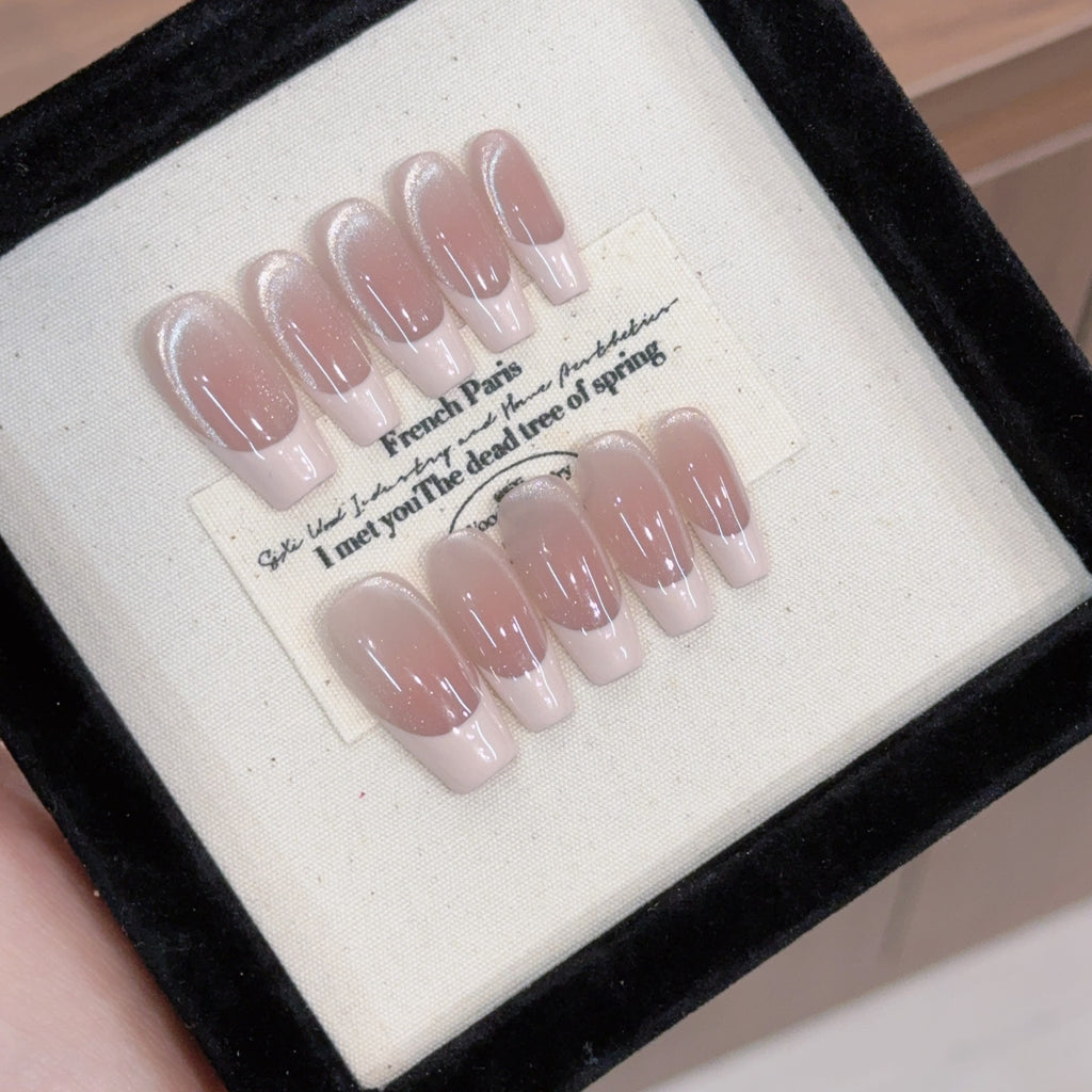 Handgemachte, ablösbare lange Nagelspitzen