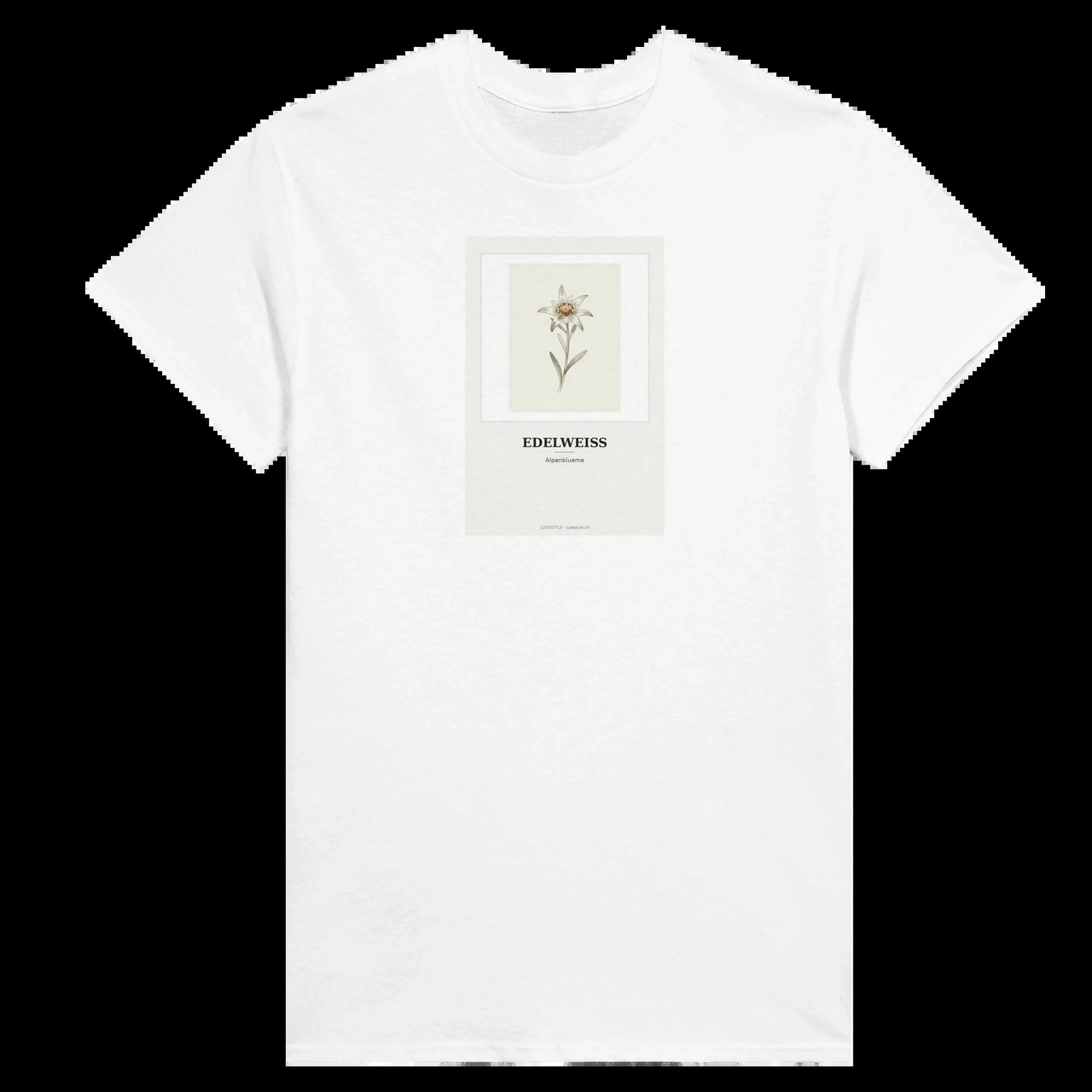 Damen-Shirt «Edelweiss» · Swiss Edition – LuxeStyle Schweiz