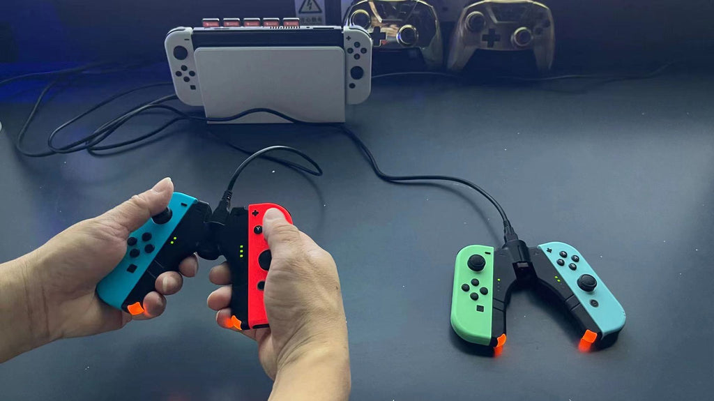 4-in-1 Ladestation für Switch Joy-Cons