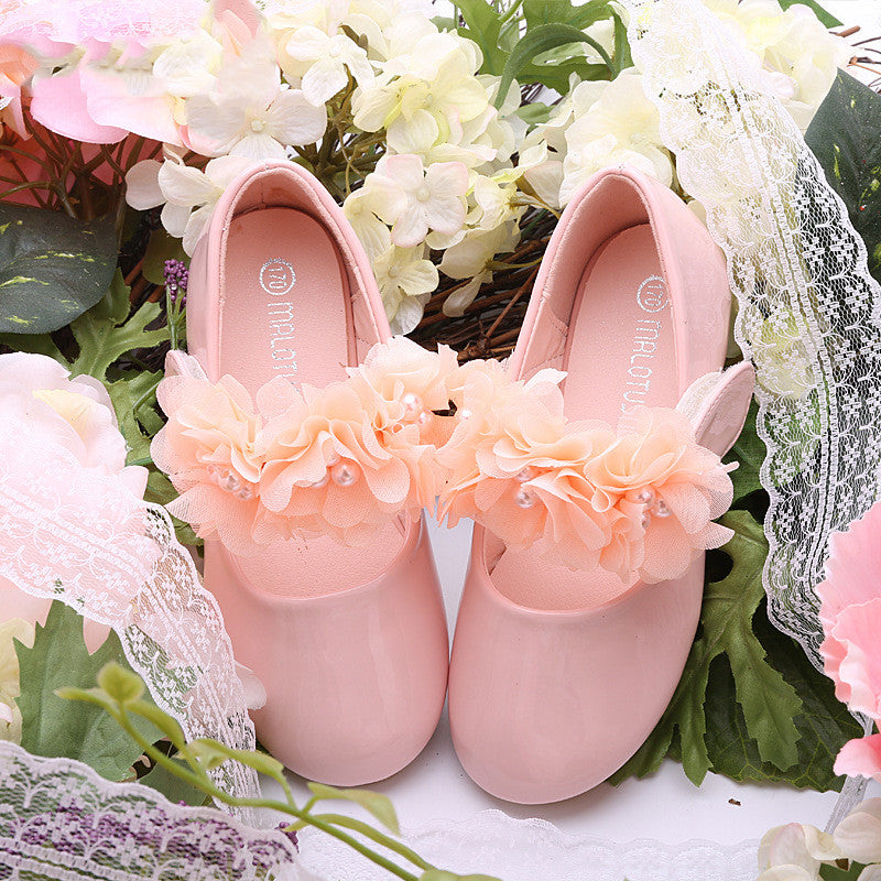 Prinzessin Kinderschuhe mit Blumen – Bild 5 | LuxeStyle