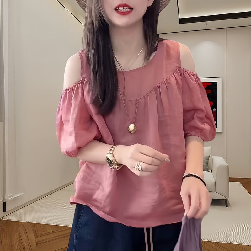 Damen Kurzarm-Shirt, leicht und elegant – Bild 2 | LuxeStyle