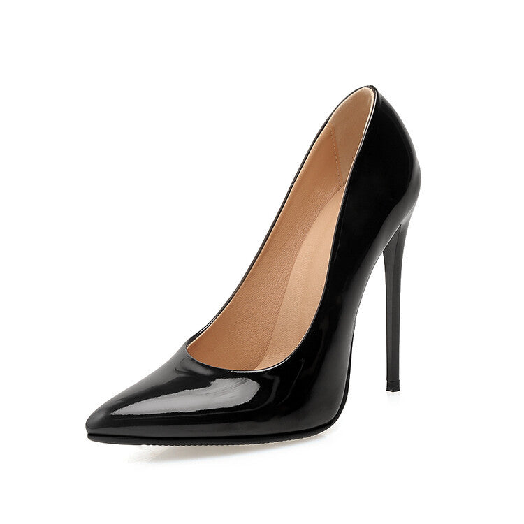 Xianyiduo Stiletto-Pumps mit spitzer Zehenpartie