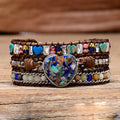 Ombre Herz-Armband mit Silber-Akzenten | LuxeStyle