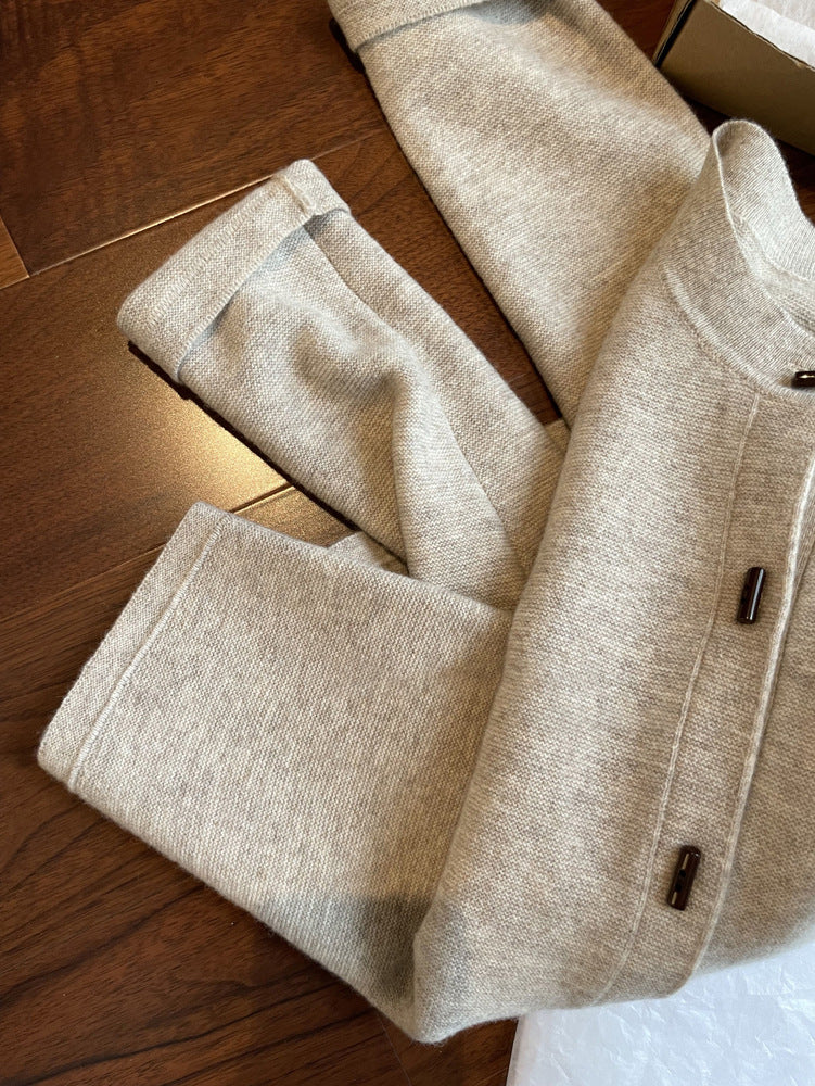 Woll-Cardigan im Casual Fit